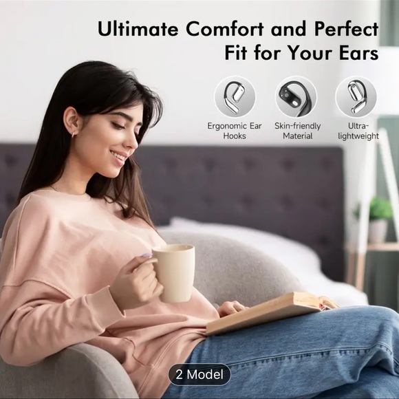 Wireless Earbuds New Sports Wireless Earphones With High Sound Quality - Picture 7 of 9